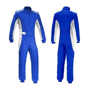 OM-2 Go Kart Coverall Race Wear Waterproof Polyester Jumpsuit for Adult and Kid Racing Suit Custom With Sublimation