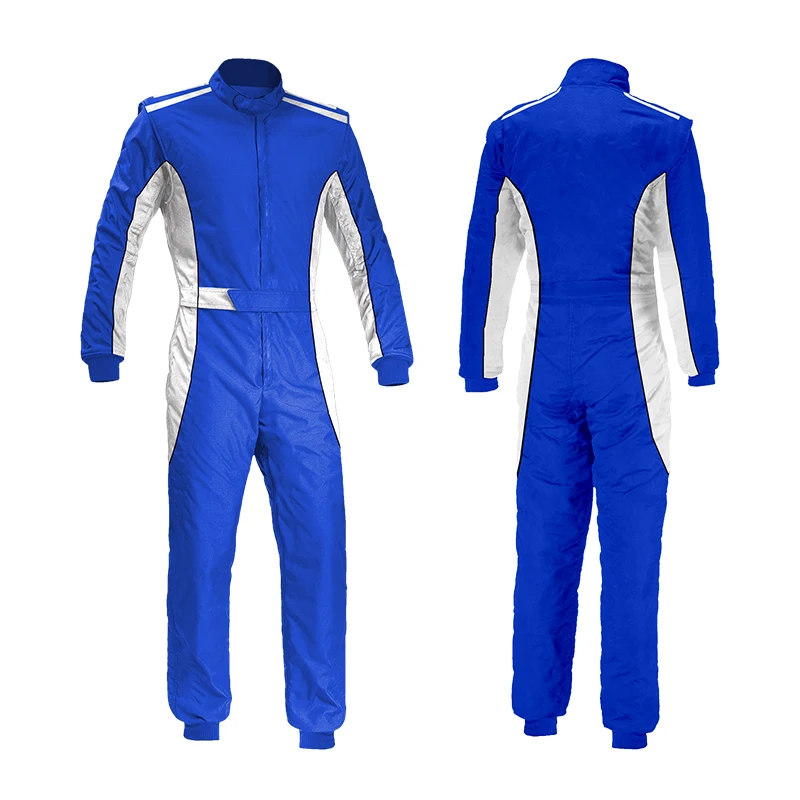 OM-2 Go Kart Coverall Race Wear Waterproof Polyester Jumpsuit for Adult and Kid Racing Suit Custom With Sublimation