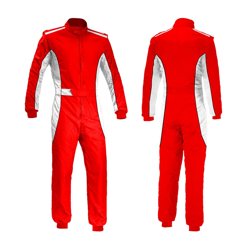 OM-2 Go Kart Coverall Race Wear Waterproof Polyester Jumpsuit for Adult and Kid Racing Suit Custom With Sublimation - Image 5
