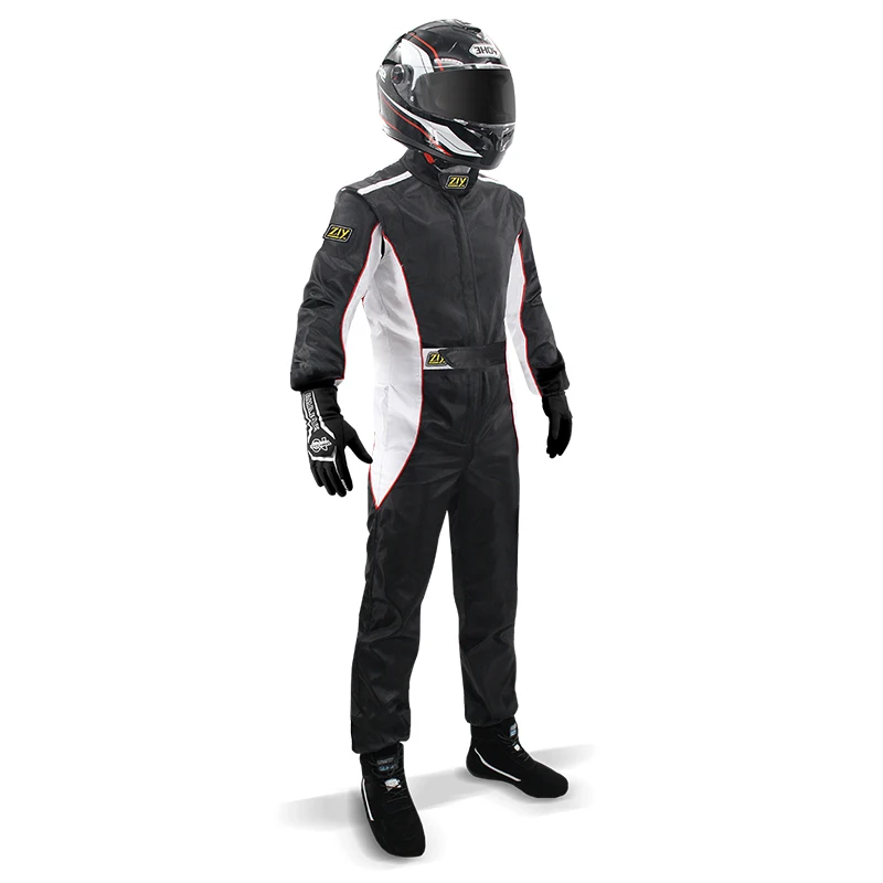 OM-2 Go Kart Coverall Race Wear Waterproof Polyester Jumpsuit for Adult and Kid Racing Suit Custom With Sublimation - Image 3